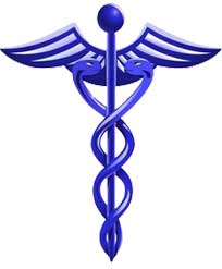 blue caduceus